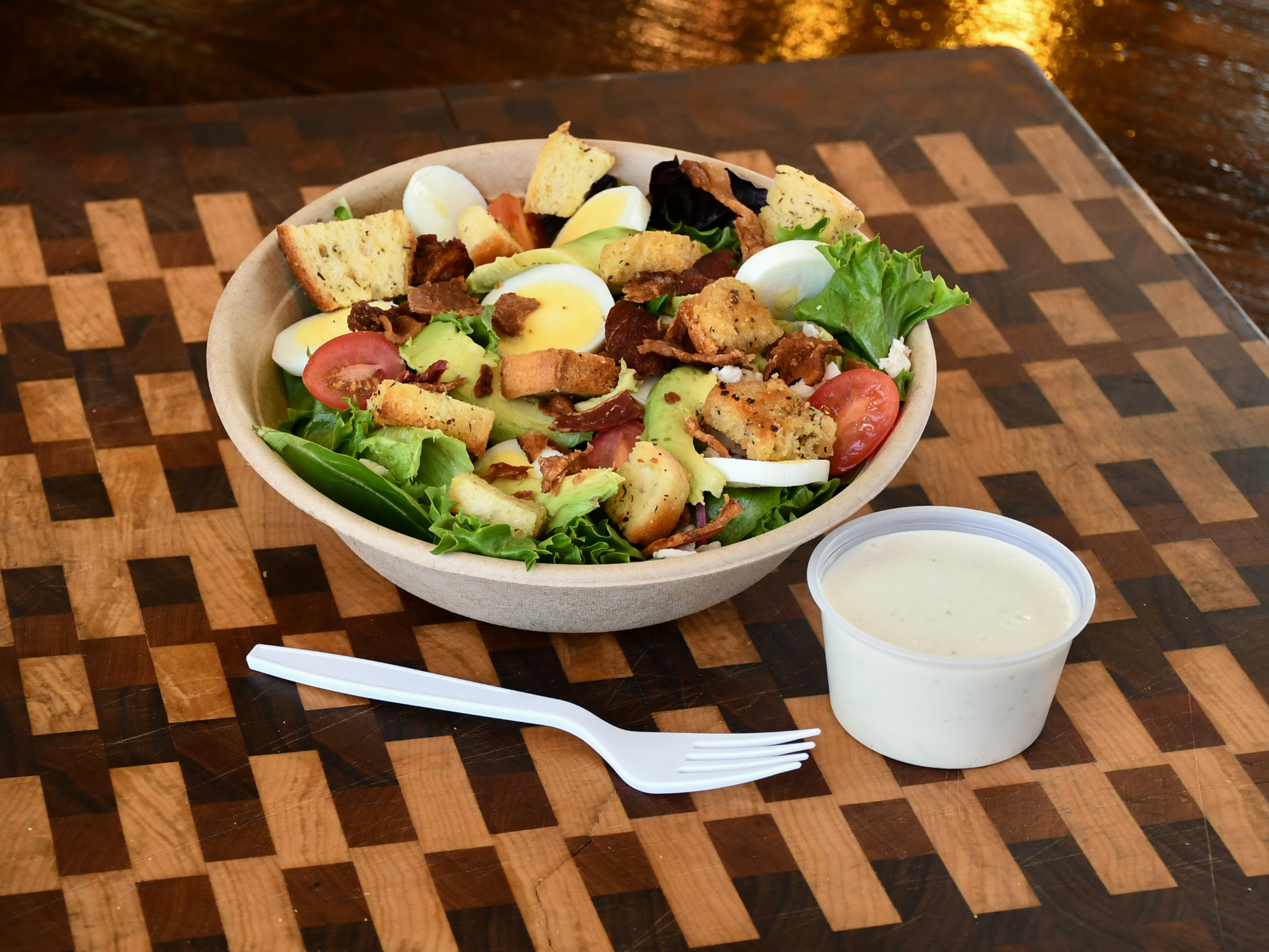 Order Chicken Cobb Salad food online from Great Harvest Bread Co store, Murray on bringmethat.com