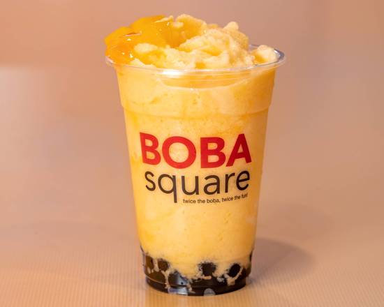 Order Peach Mango Smoothie food online from Boba Square store, Irvine on bringmethat.com