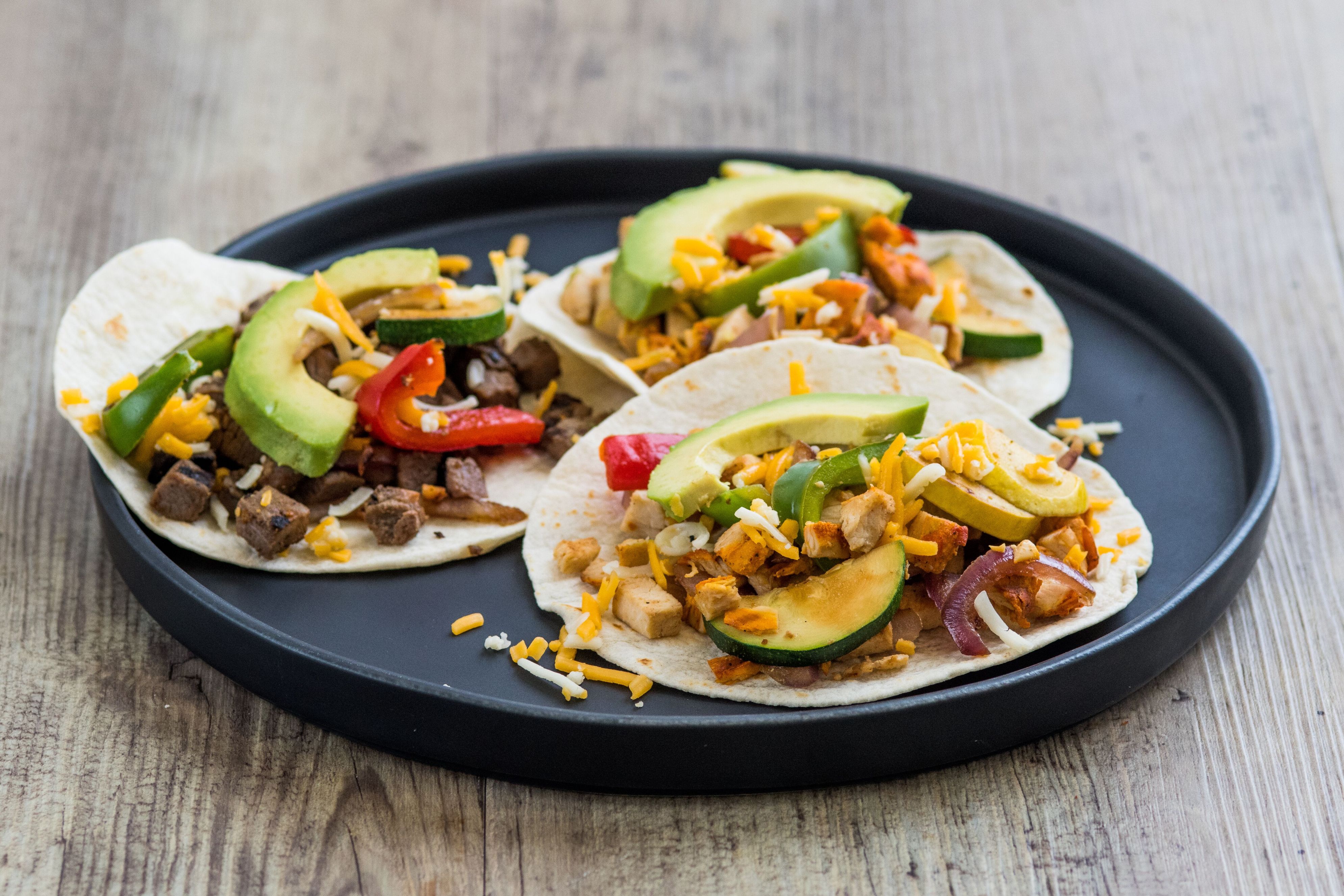 Order Fajita Taco a la Carte food online from Sharkys Woodfire Mexican Grill store, North Hollywood on bringmethat.com