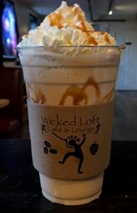 Order Frozen Caramel Latte food online from Wicked Loft store, Whitman on bringmethat.com
