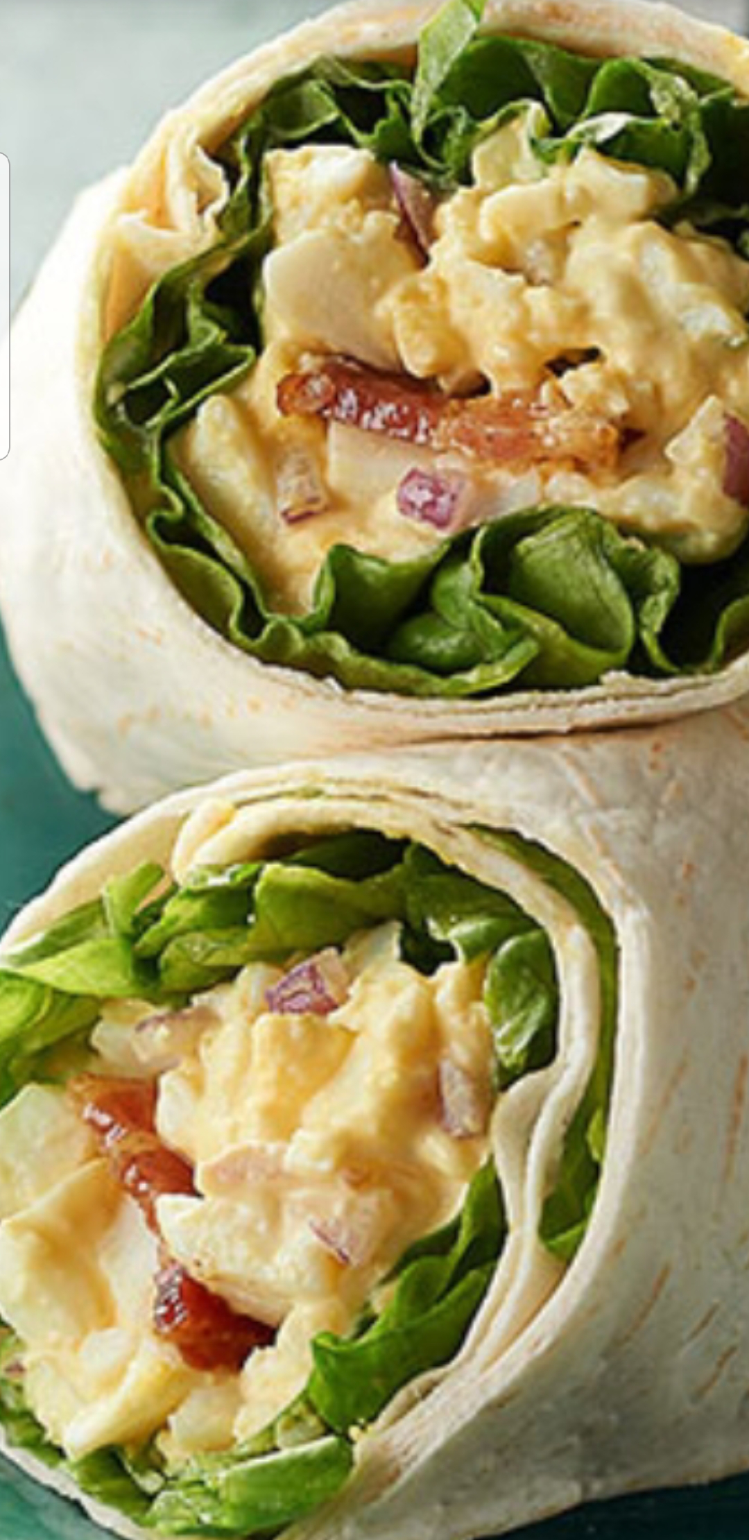 Order Egg Salad And Bacon Wrap food online from Bedford gourmet food store, Brooklyn on bringmethat.com