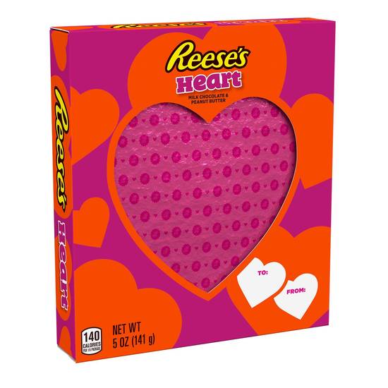 Order REESE'S Milk Chocolate and Peanut Butter Heart, Valentine's Day Candy, 5 oz food online from Cvs store, EL MONTE on bringmethat.com
