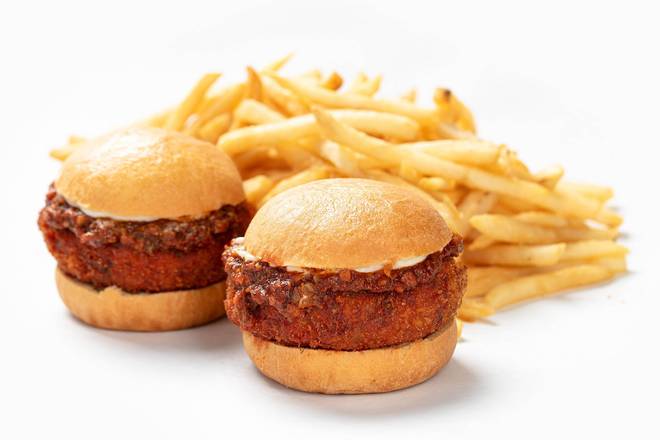 Order **NEW** Crab Cake Sliders food online from Wing Squad store, Los Angeles on bringmethat.com