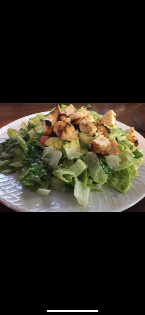 Order Chicken Kabab Salad food online from Mikhos Mediterranean Cuisine store, Lansing on bringmethat.com