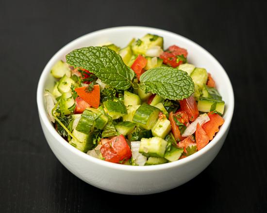 Order Salad Shirazi    food online from Chop' N Grill Bbq store, Burbank on bringmethat.com