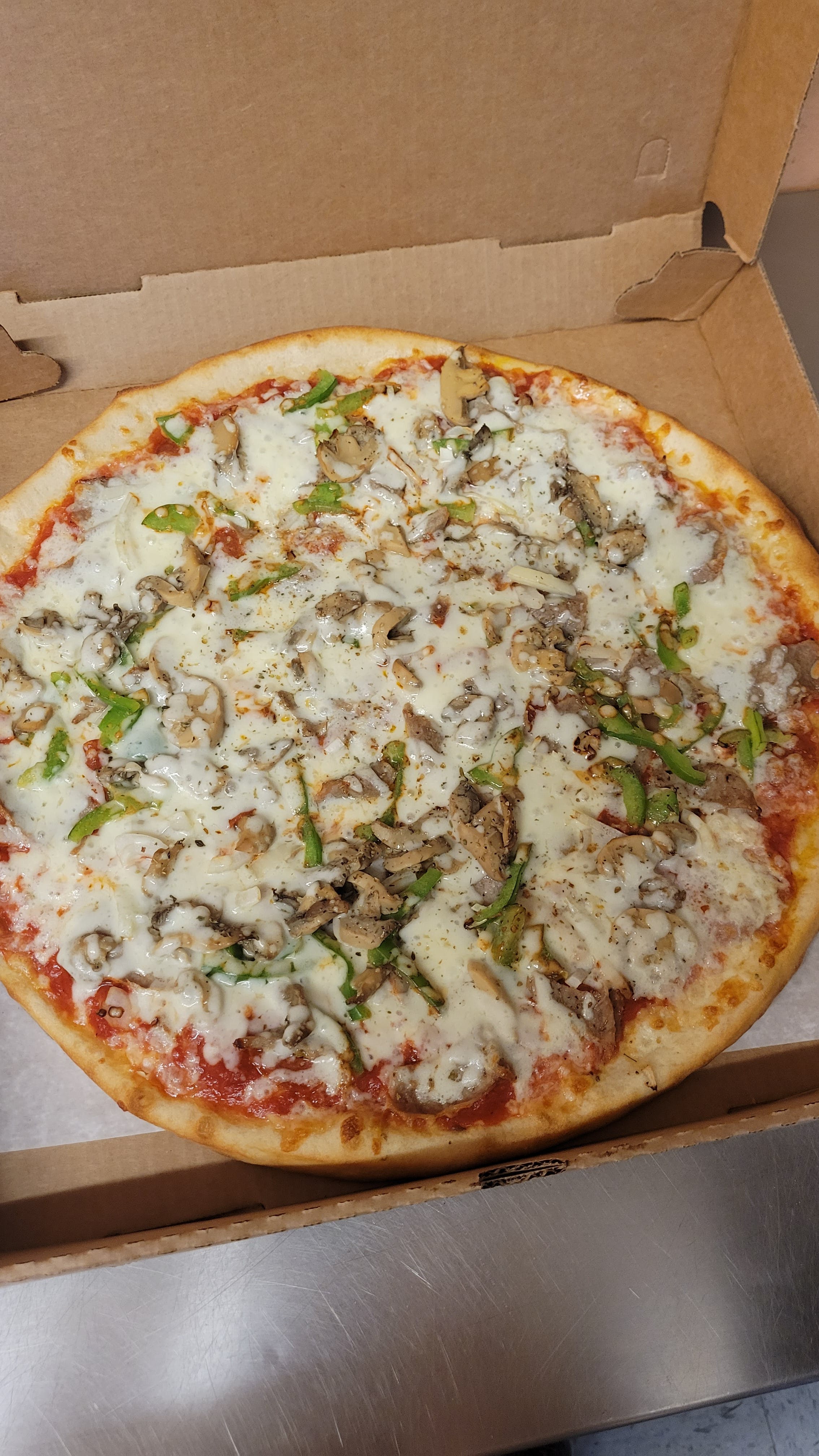 Order Special Pizza - Medium food online from Siro's Italian Restaurant store, Palmerton on bringmethat.com