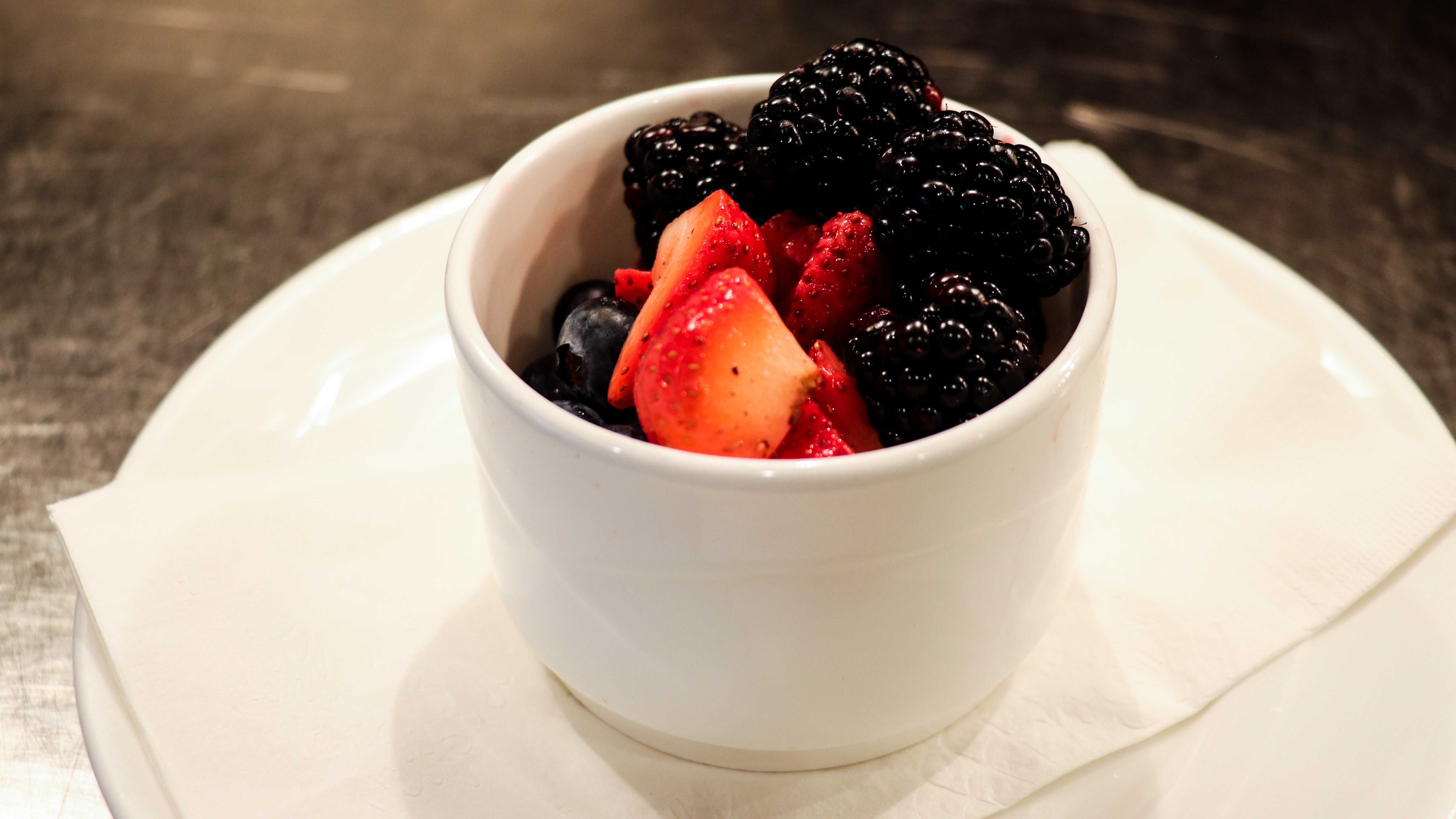 Order Cup of Fresh Berries food online from Yolk Sundance Square store, Fort Worth on bringmethat.com