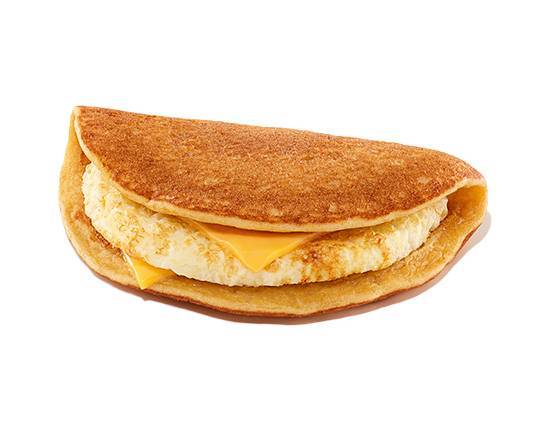 Order Pancake Wake-Up Wrap® - Egg and Cheese food online from Dunkin store, Fayetteville on bringmethat.com