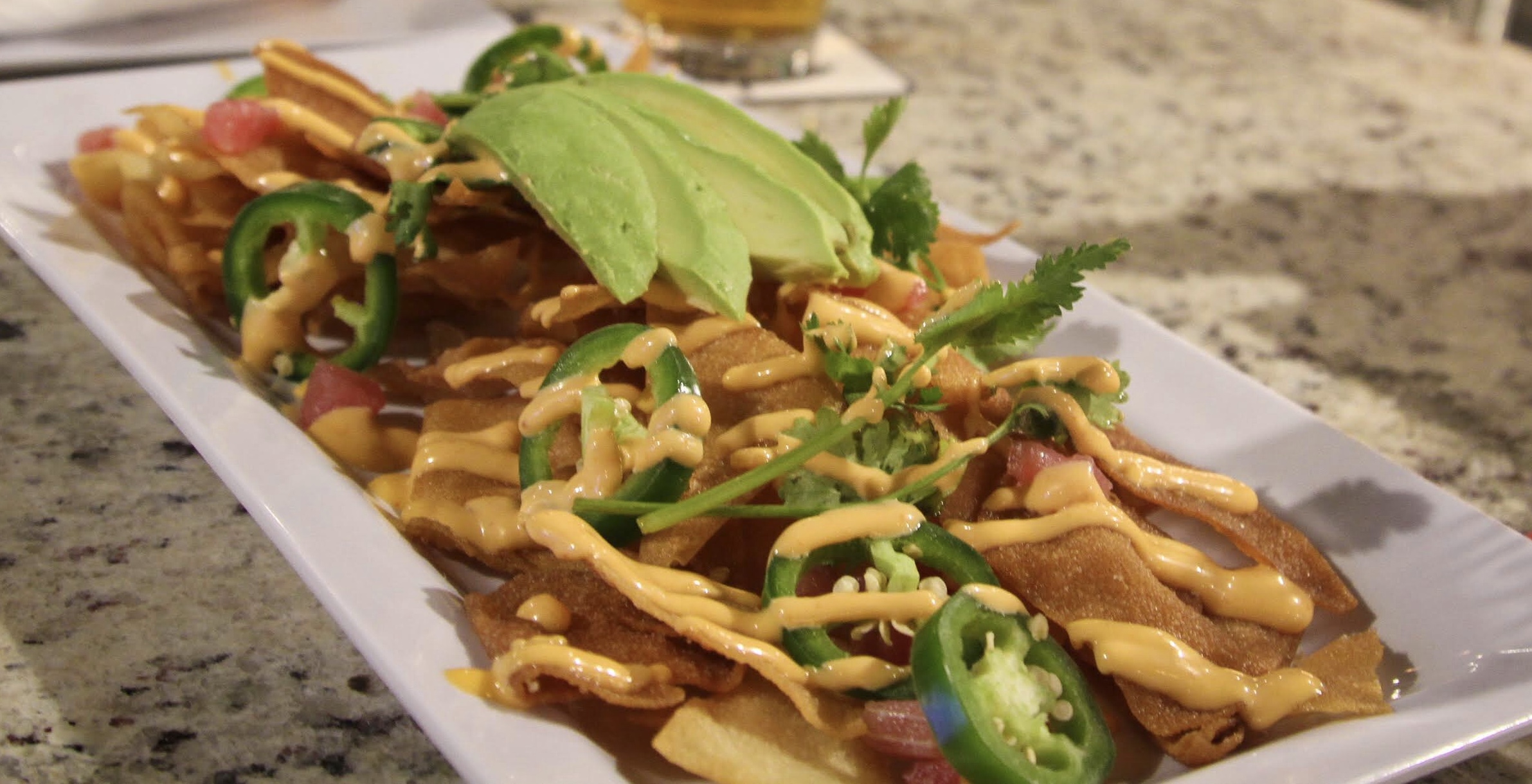 Order Poke Nachos food online from Barrel District store, Cathedral City on bringmethat.com