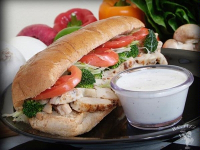Order Chicken Sub food online from B.C. Pizza store, McDonough on bringmethat.com
