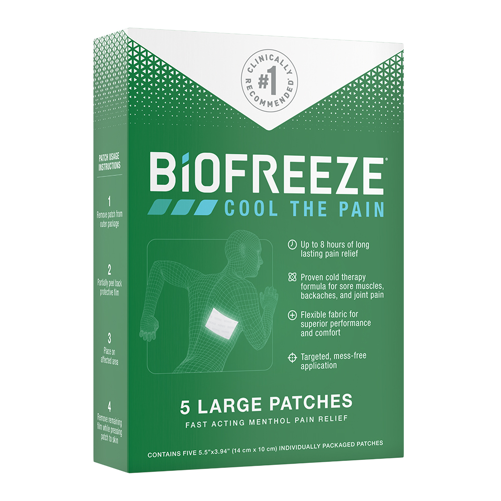 Order Biofreeze Patches - 5 ct food online from Rite Aid store, Antelope on bringmethat.com