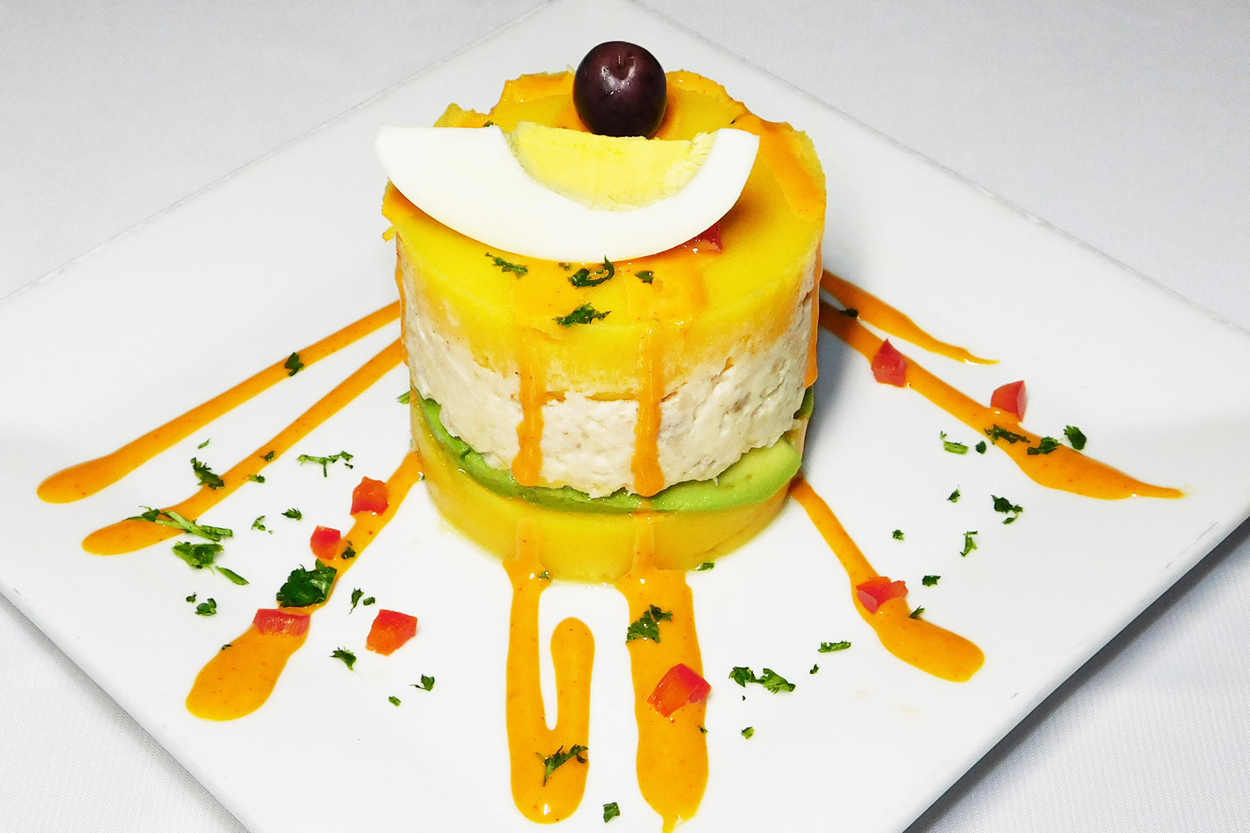Order Causa Limena food online from Olibar store, New Rochelle on bringmethat.com
