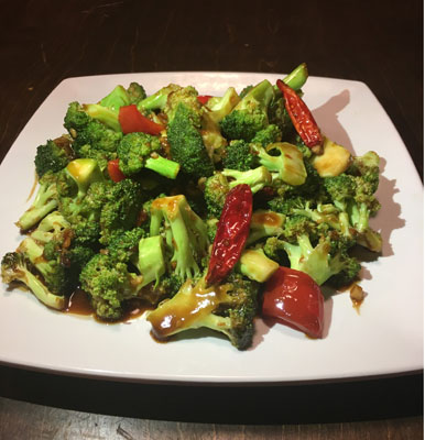 Order Sweet Garlic Broccoli  food online from Tiger Noodle House store, Houston on bringmethat.com