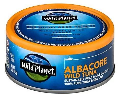 Order Wild Planet Tuna Albacore Wild - 5 Oz (142 G) food online from Pit Stop Liquor Mart store, El Monte on bringmethat.com