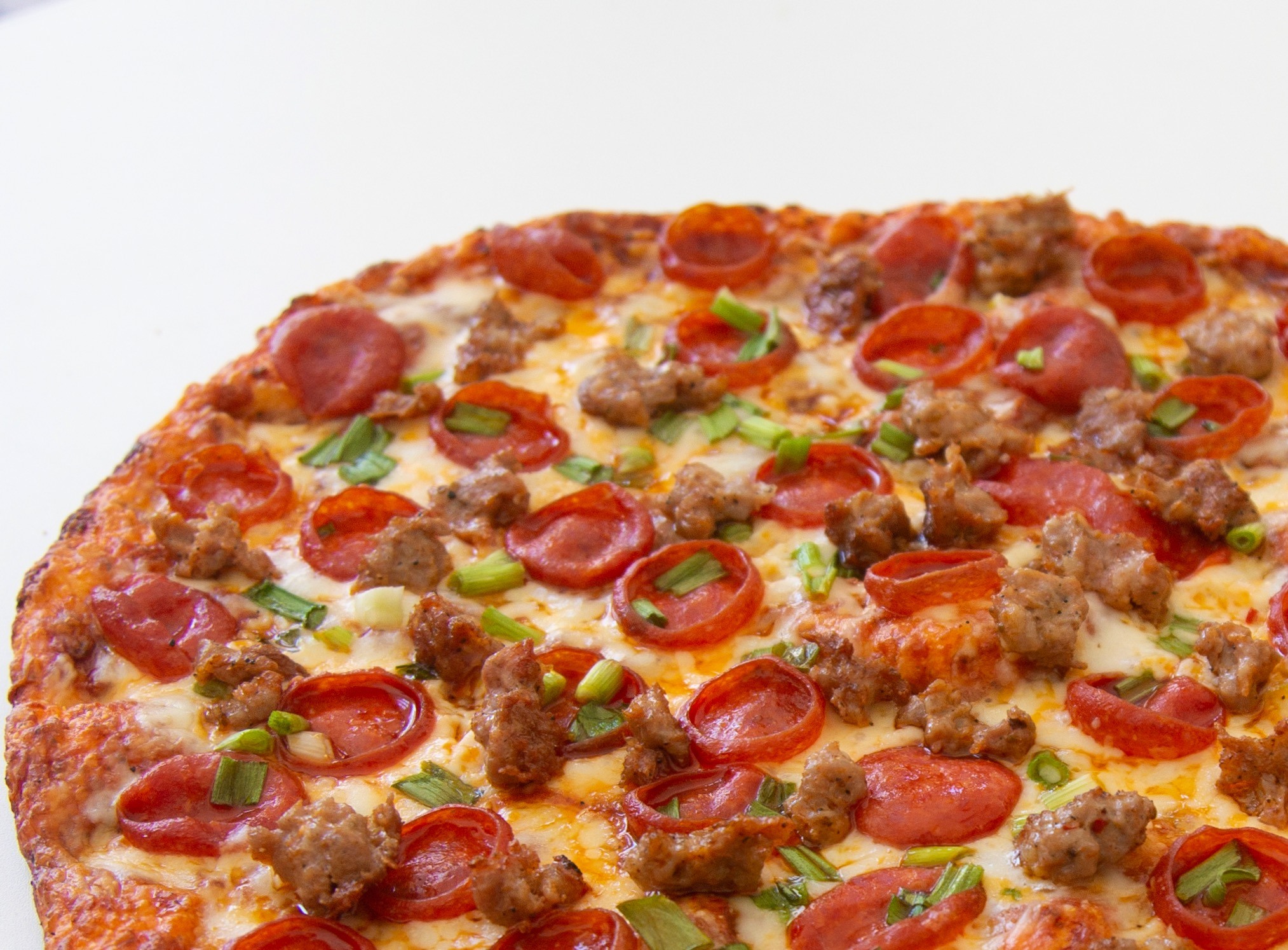 Order Small The Italiano Pizza food online from Me-N-Ed Coney Island Grill store, Fresno on bringmethat.com