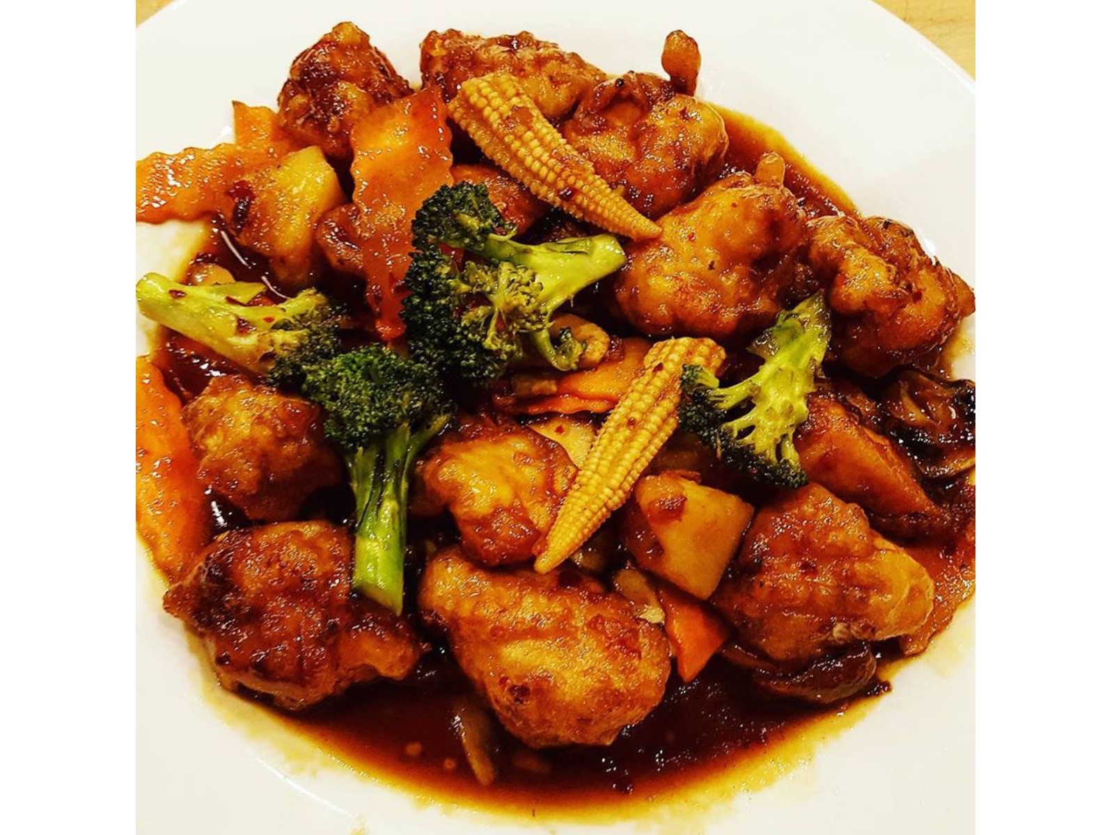 Order General Mao's (SPICY) food online from David's Dumpling & Noodle Bar store, Raleigh on bringmethat.com