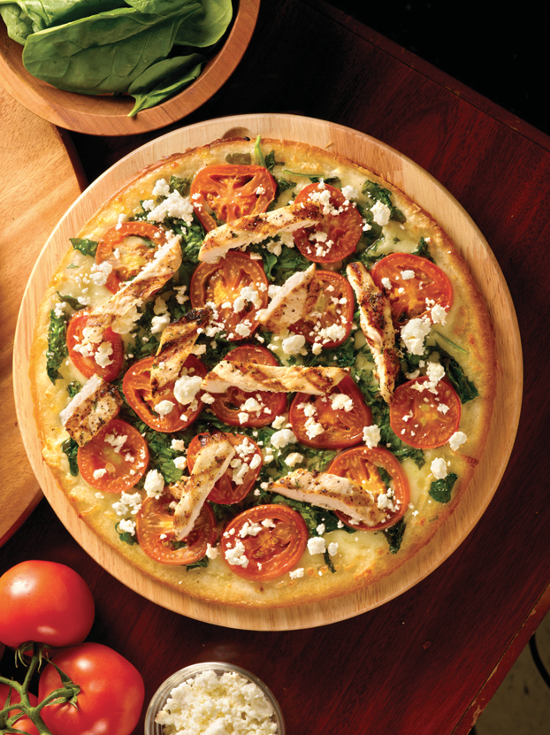 Order Chicken Rustica Pizza food online from Russos New York Pizzeria store, Richmond on bringmethat.com