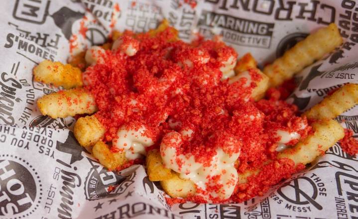 Order Flamin Hot Cheeto Fry food online from Chronic Fries store, Houston on bringmethat.com