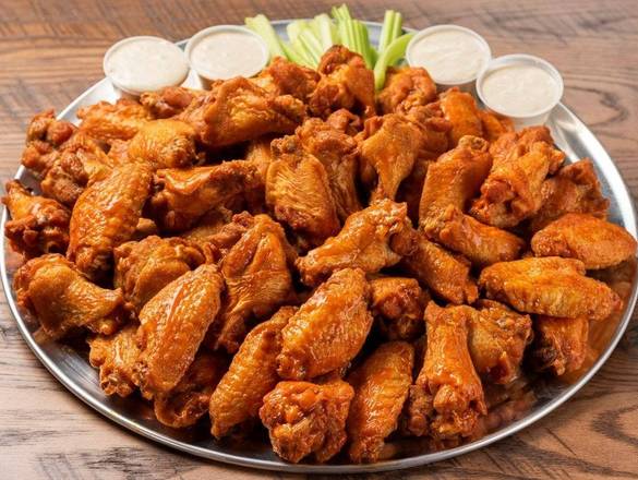 Order Platter (50) of Traditional Wings food online from Anchor Bar and Restaurant store, Round Rock on bringmethat.com