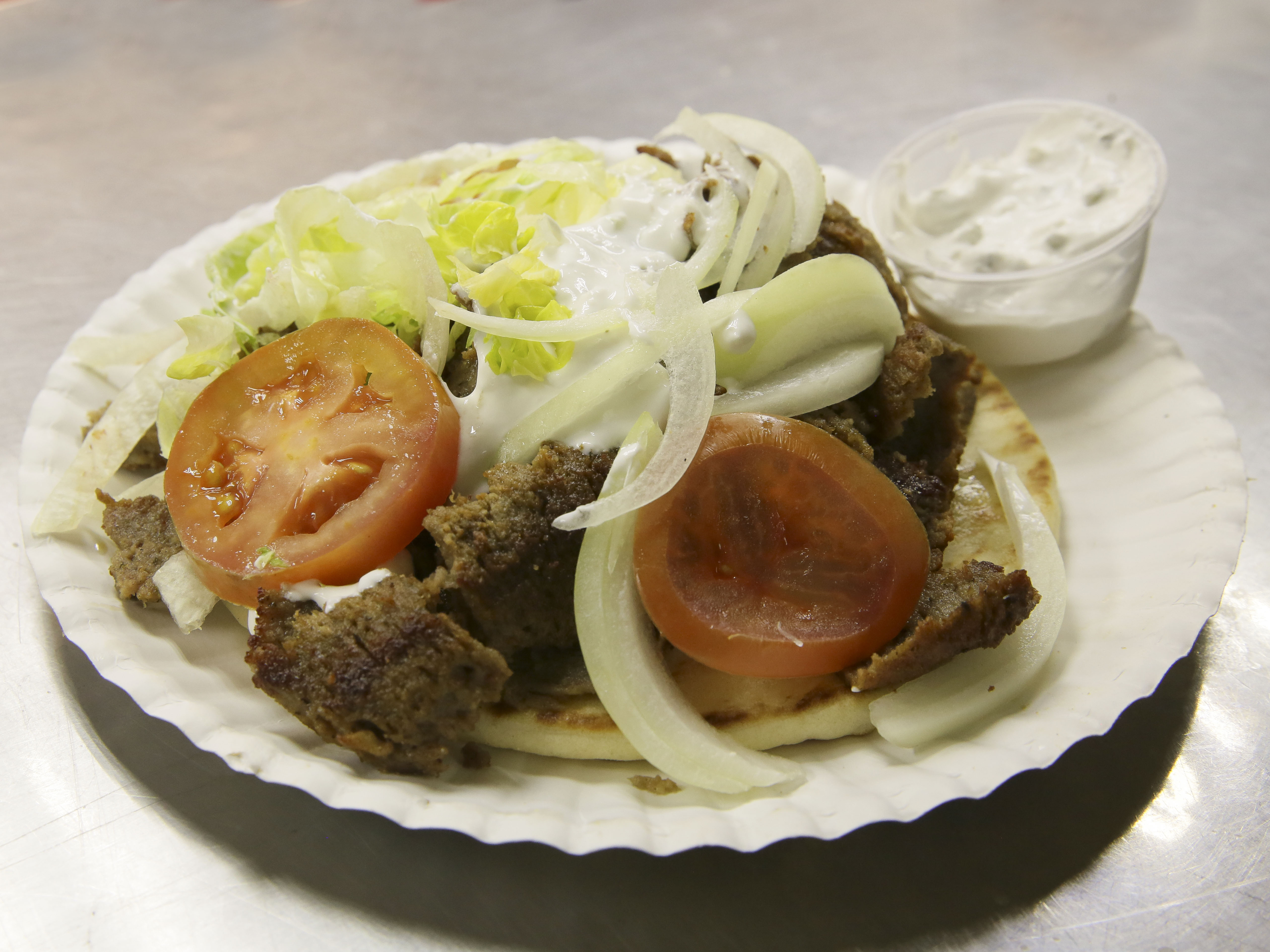 Order Gyro Sandwich food online from Daddy Subz And More store, Milwaukee on bringmethat.com