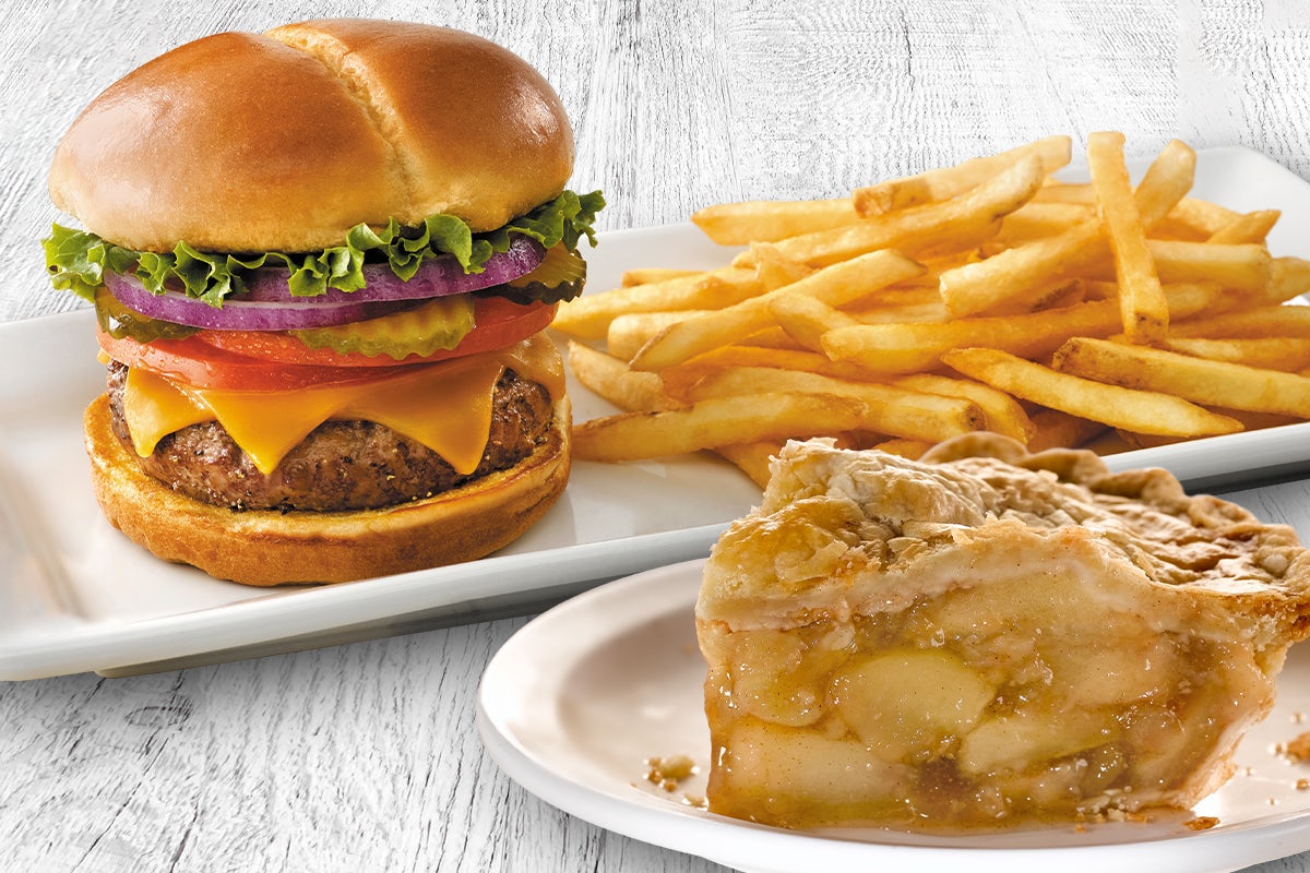 Order CLASSIC CHEESEBURGER COMBO* food online from Bakery By Perkins store, Bloomington on bringmethat.com