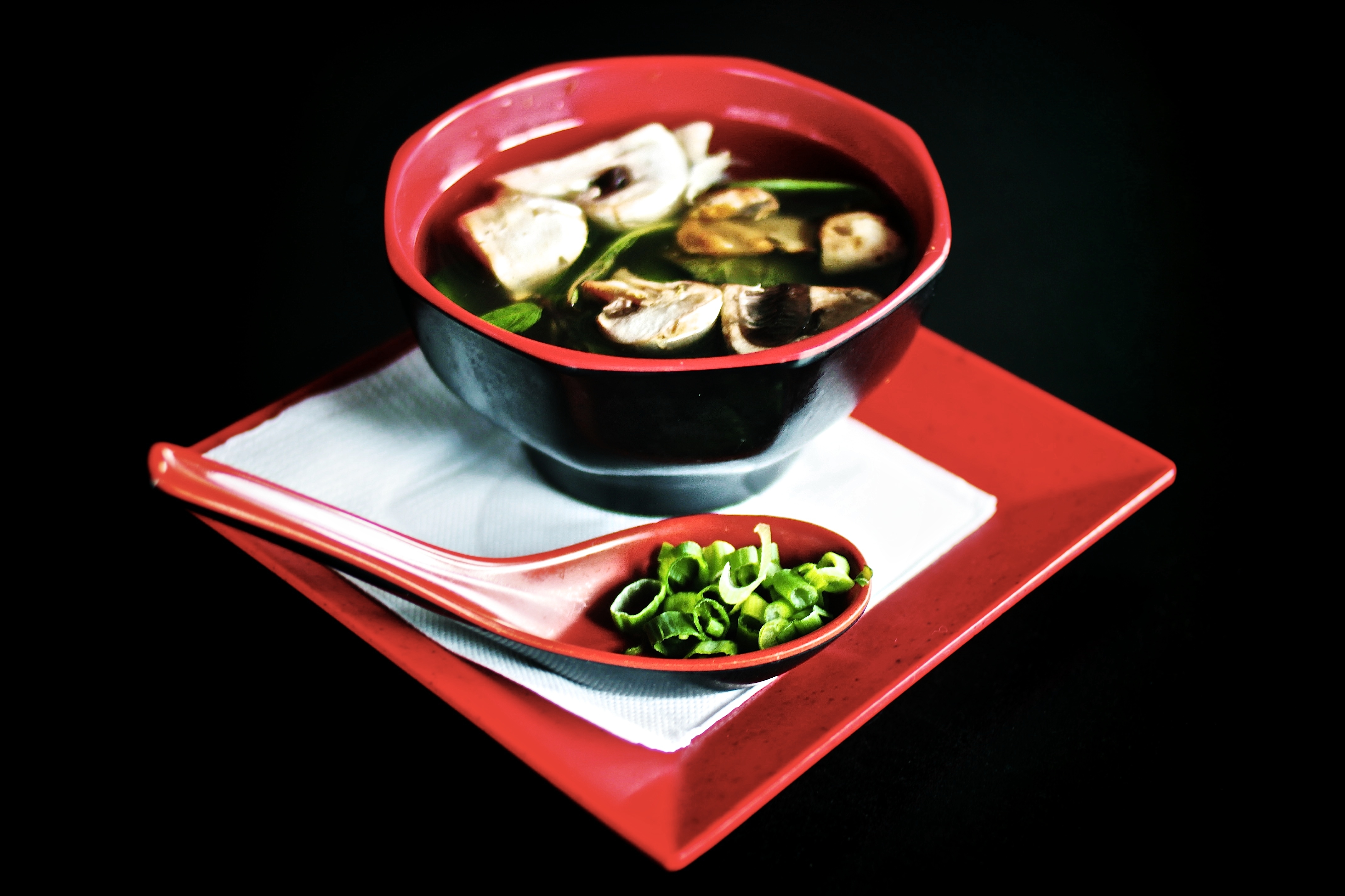 Order Thai Spicy Soup food online from Bamboo Bistro store, Austin on bringmethat.com