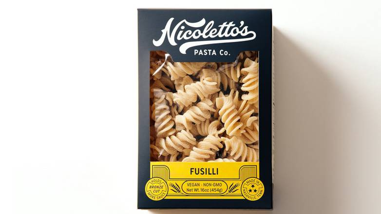 Order Bronze Cut Fusilli food online from Nicoletto Italian Kitchen store, Nashville on bringmethat.com
