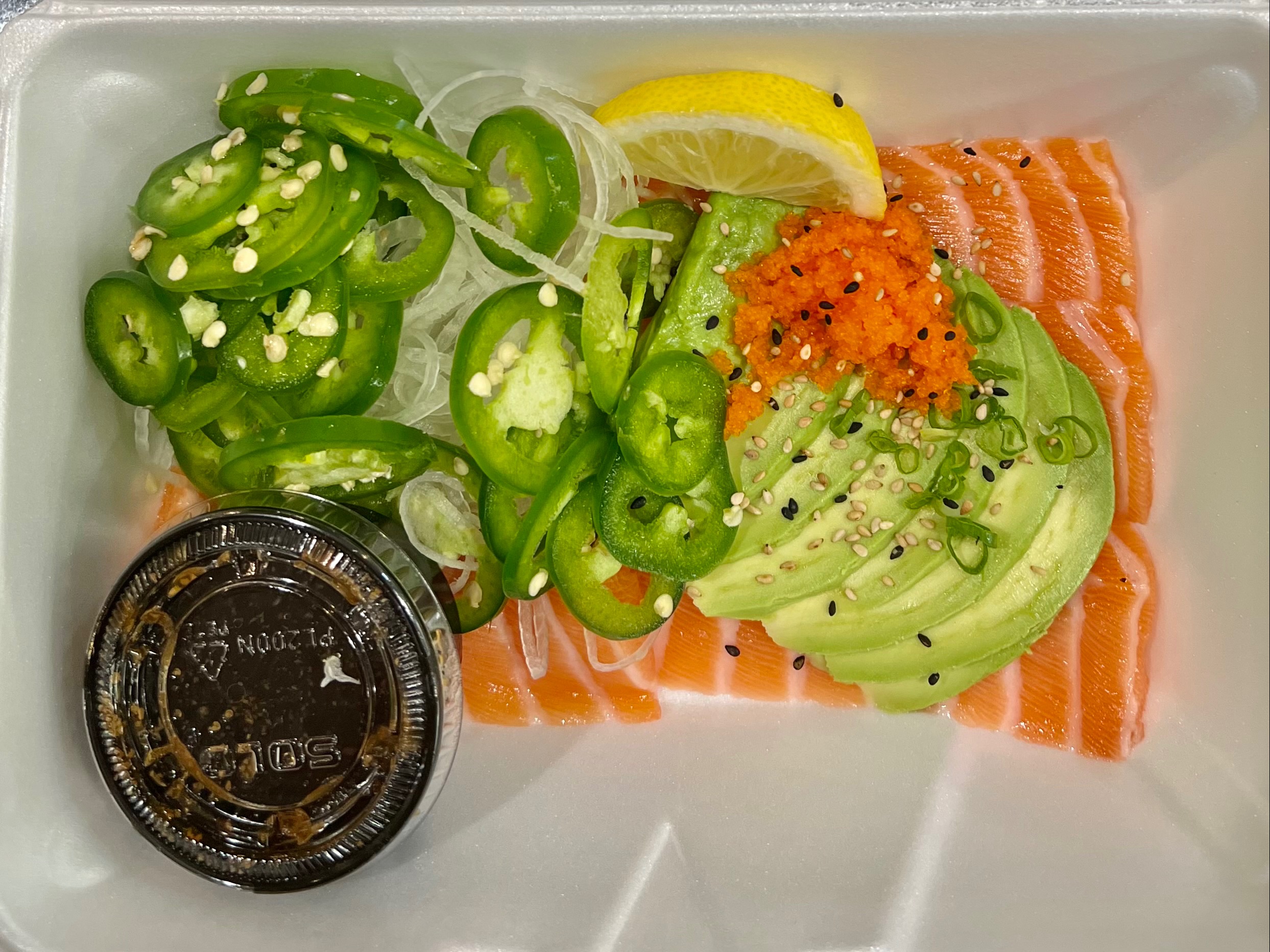 Order Salmon Carpaccio food online from U Sushi & Grill store, Huntington Beach on bringmethat.com