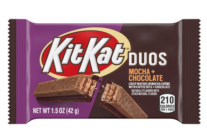 Order Kit Kat Duos Mocha+Chocolate  food online from Abc Discount Store store, San Diego on bringmethat.com