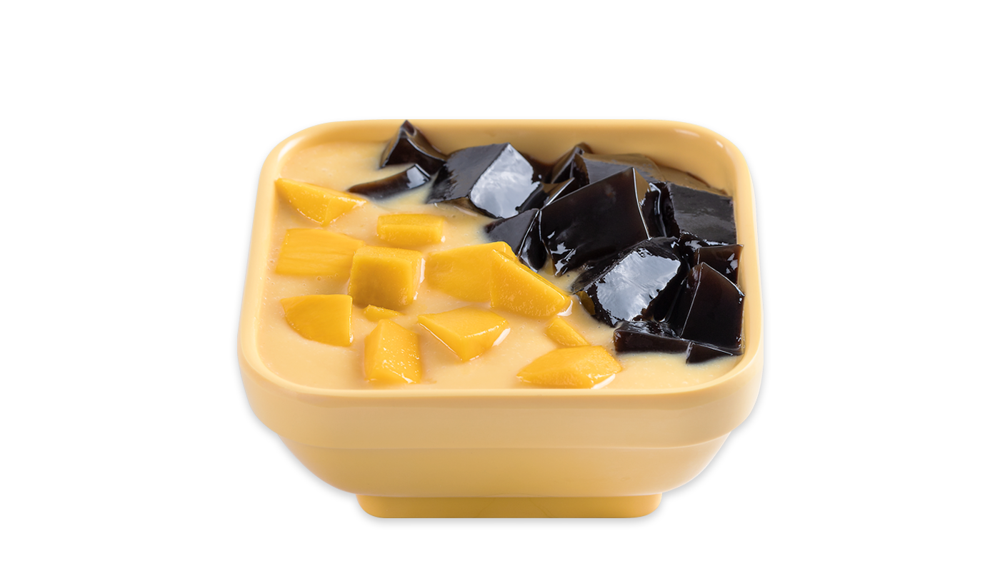 Order M9. Mango Coco Grass Jelly food online from Sweethoney Dessert store, Colma on bringmethat.com