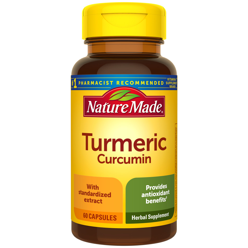 Order Nature Made Turmeric Curcumin Capsules - 500mg, 60 ct food online from Rite Aid store, Cathedral City on bringmethat.com