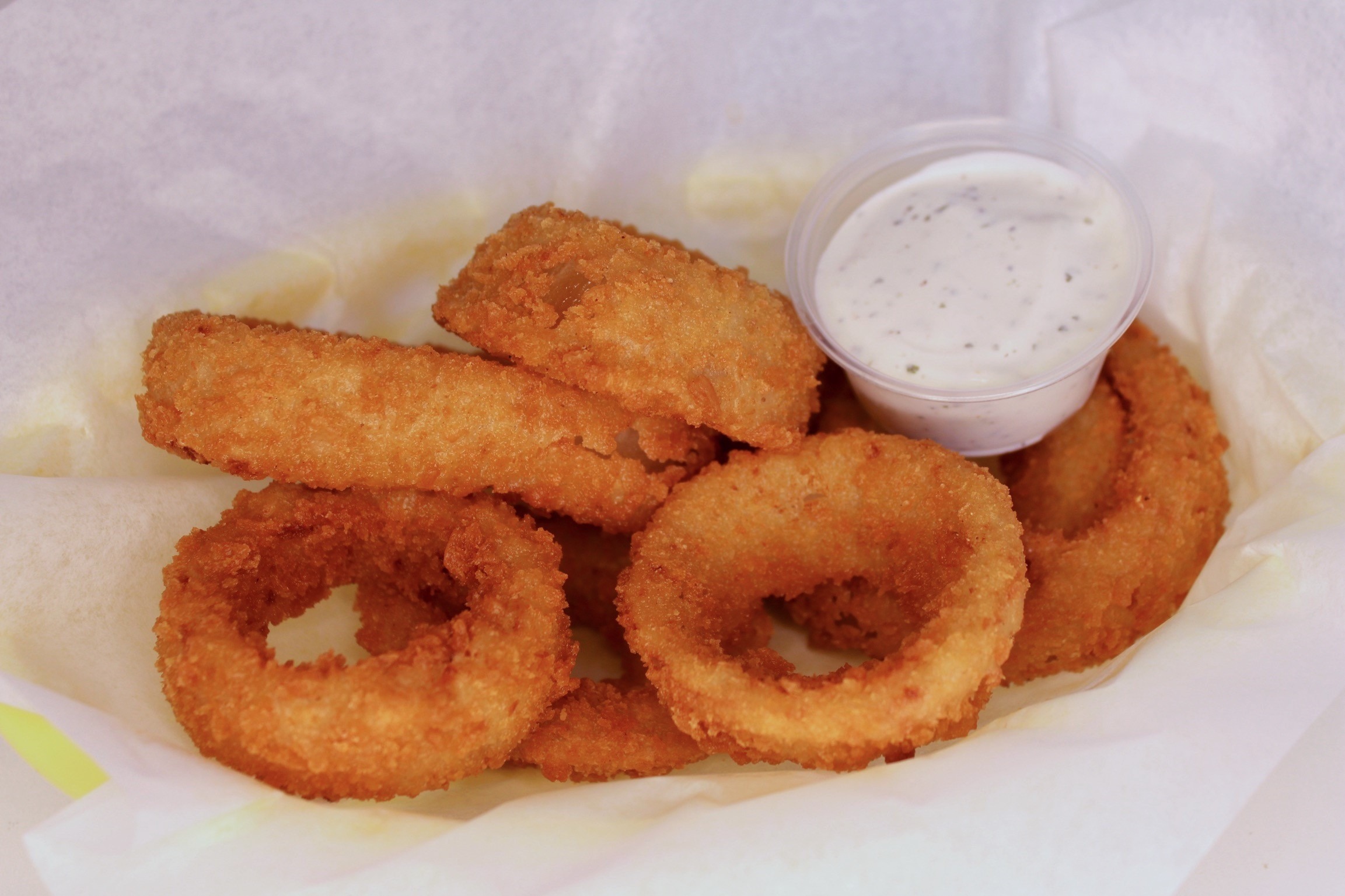 Order Onion Rings food online from Pismo Beach Location -Splash Cafe store, Pismo Beach on bringmethat.com