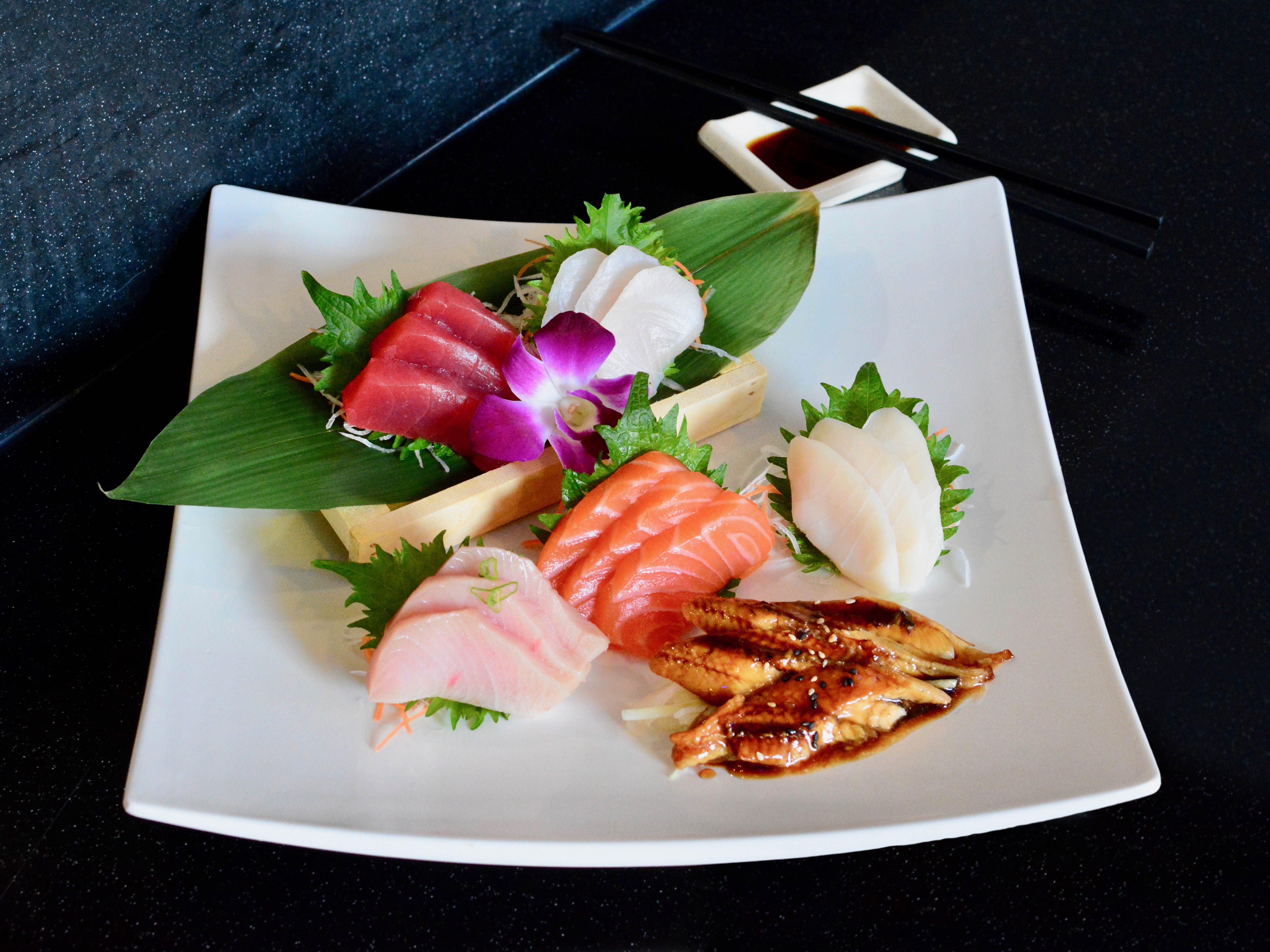 Order Sashimi Deluxe food online from Umi Japanese Cuisine store, Washington on bringmethat.com