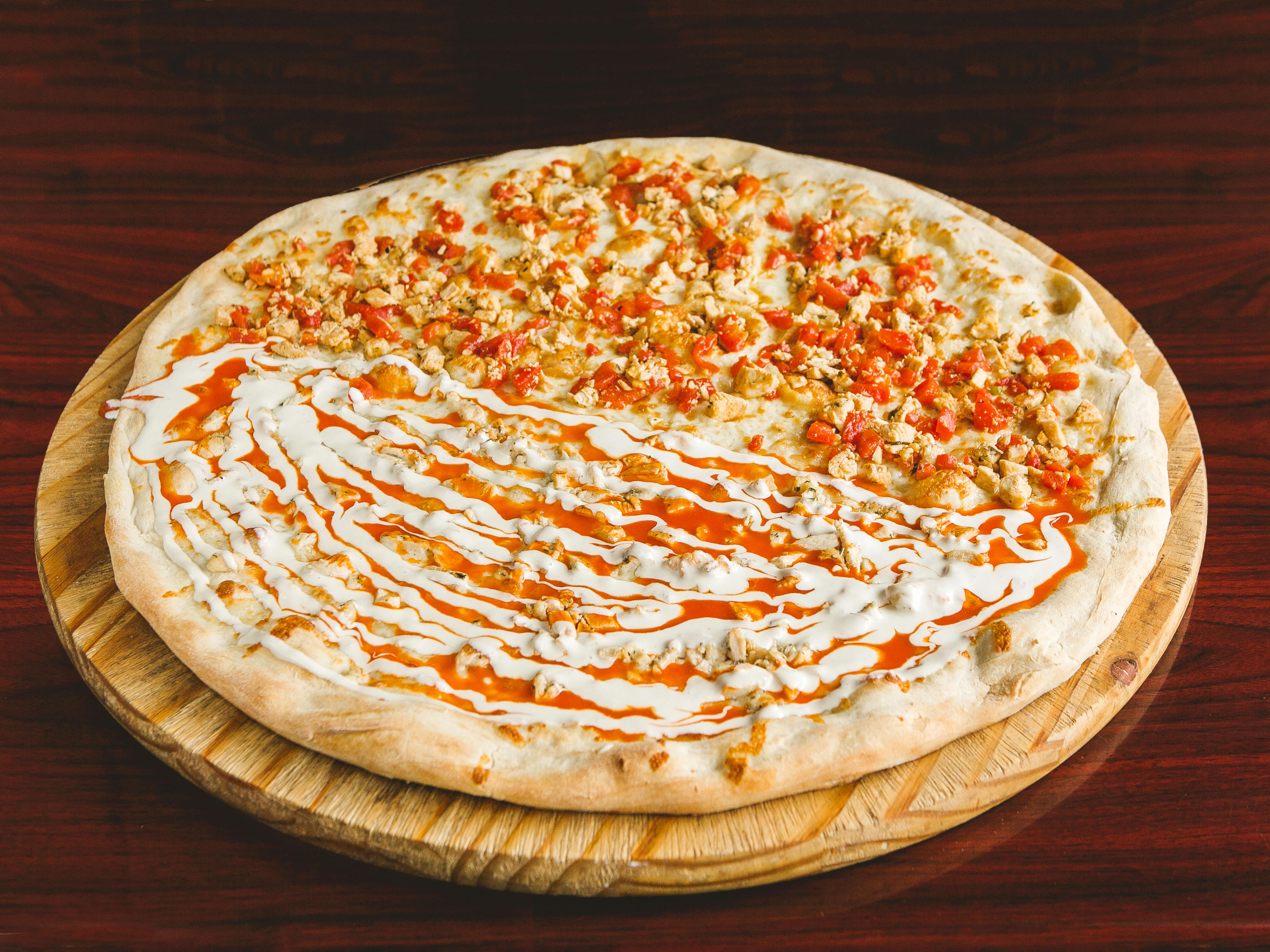 Order Buffalo Chicken Pizza food online from Pierre's Pizza store, Margate City on bringmethat.com