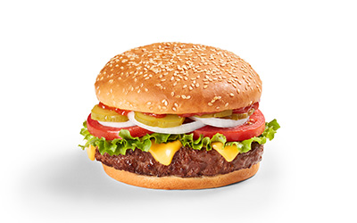 Order Burger Only food online from American Deli store, Valdosta on bringmethat.com