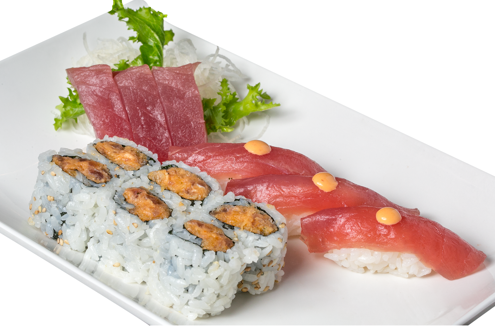 Order Spicy Tuna Combo food online from Yamato store, Brighton on bringmethat.com