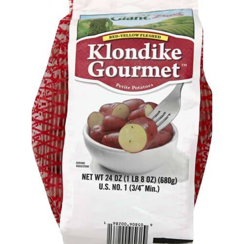 Order Klondike Gourmet · Petite Red Potatoes (24 oz) food online from Winn-Dixie store, Long Beach on bringmethat.com