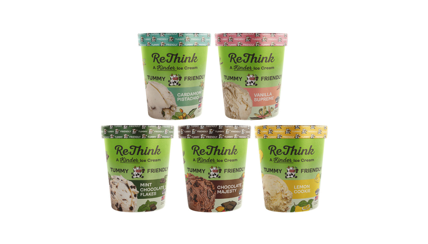 Order Any 5 pints for $45 food online from Rethink Ice Cream store, Culver City on bringmethat.com