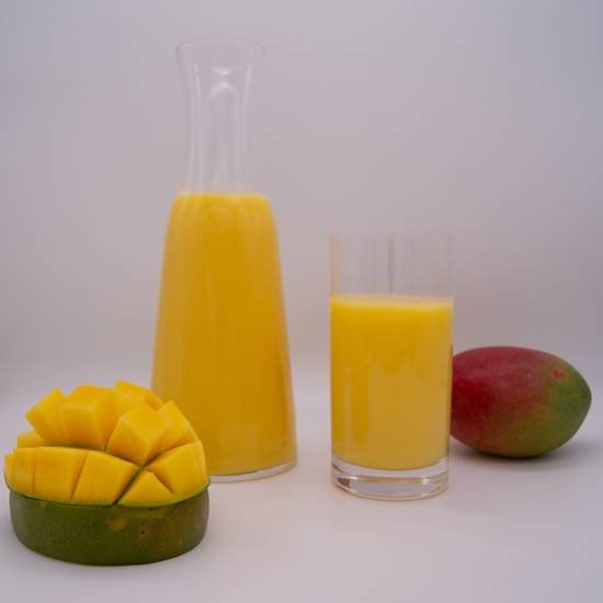 Order D1 - Mango Juice food online from Sufra Mediterranean Food store, Boston on bringmethat.com