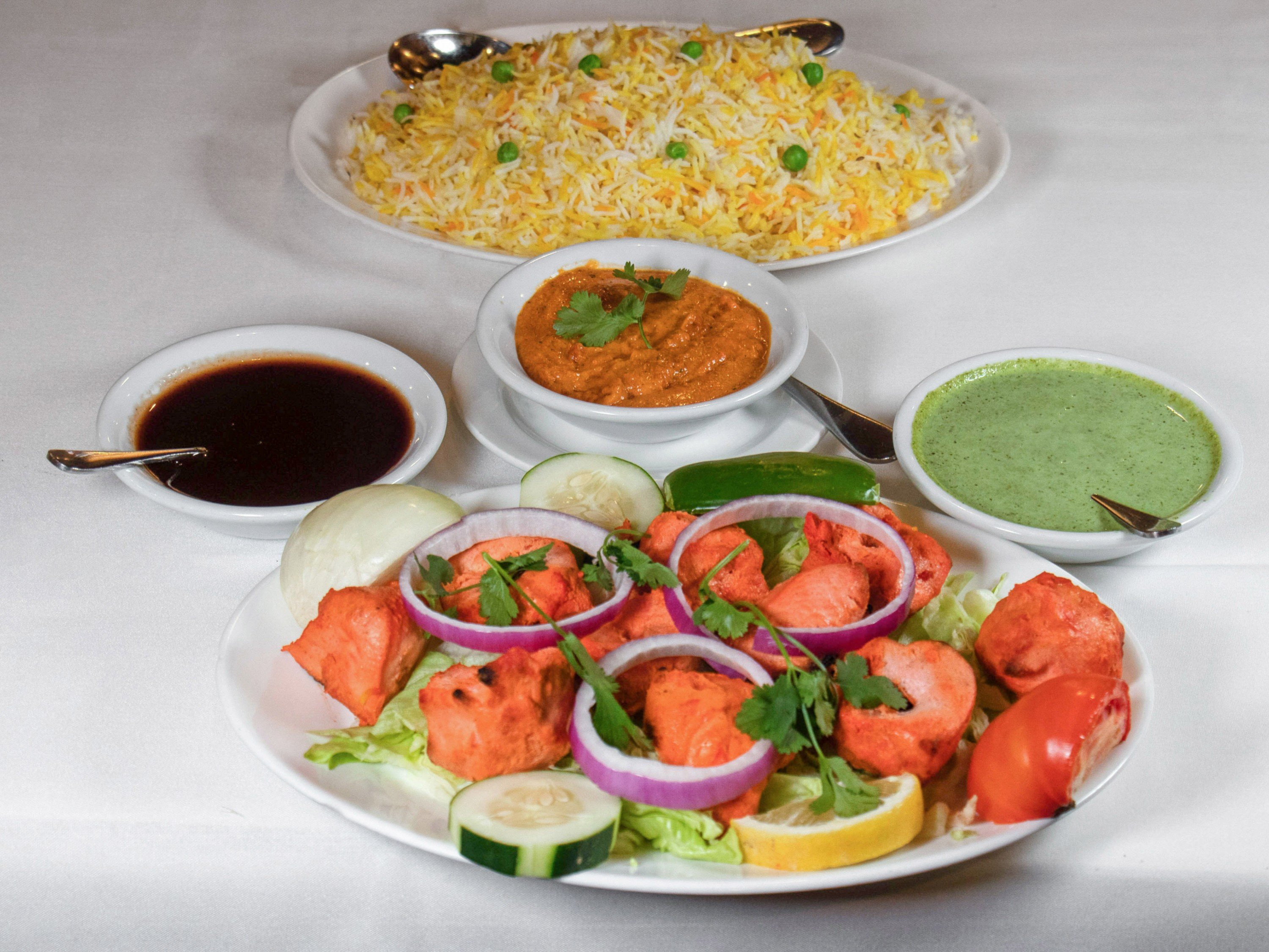 Order 5. Murgh Tikka Tandoori food online from Rajaji Fine Indian Cuisine store, Washington on bringmethat.com
