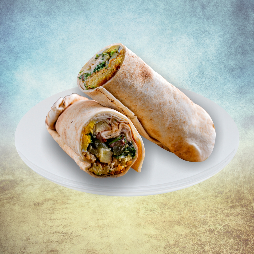 Order Funky Falafel Wrap  food online from Pita Pan store, Chicago on bringmethat.com