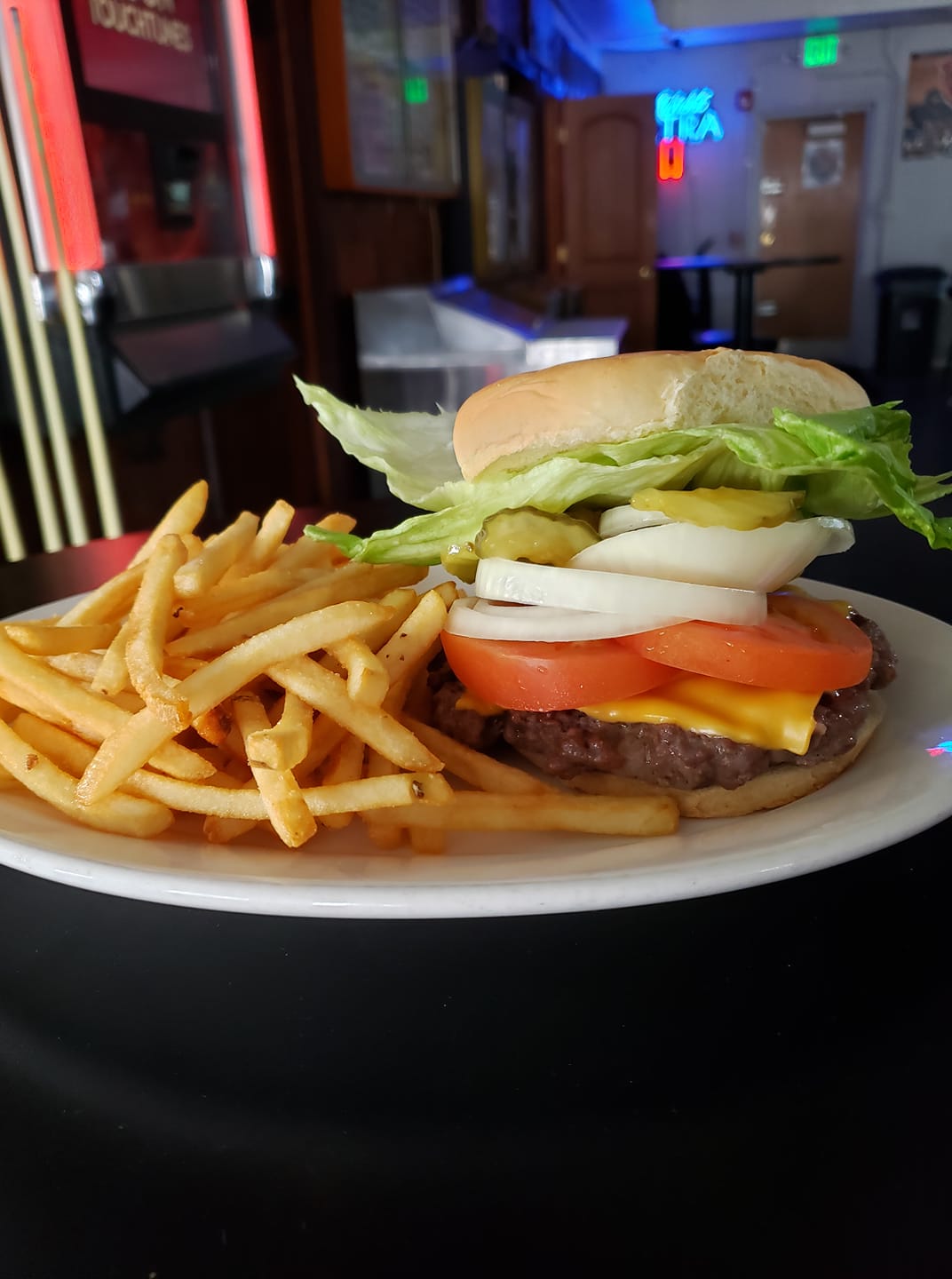 Order Burger food online from Kc Bar And Grill store, Gary on bringmethat.com