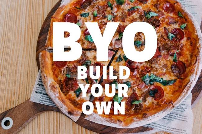 Order Build Your Own Pizza food online from Pizza Shark store, Minneapolis on bringmethat.com