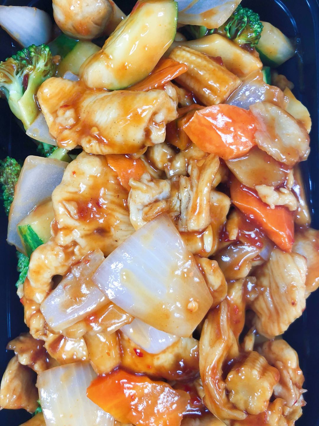 Order Large Sichuan Chicken food online from Kong Kitchen store, Atlanta on bringmethat.com