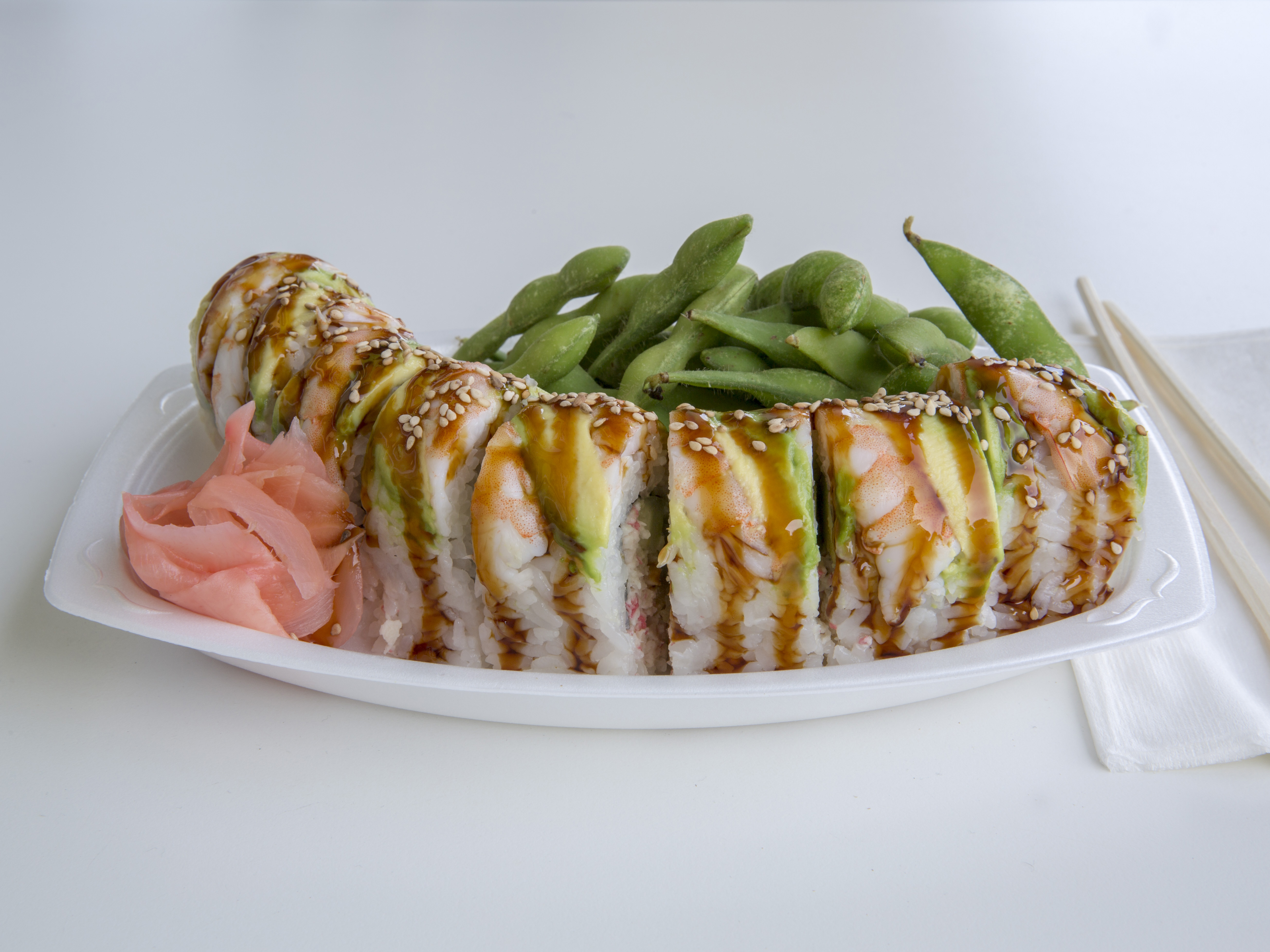 Order 9. Tiger Roll food online from Soy Japanese Grill & Roll store, Los Angeles on bringmethat.com