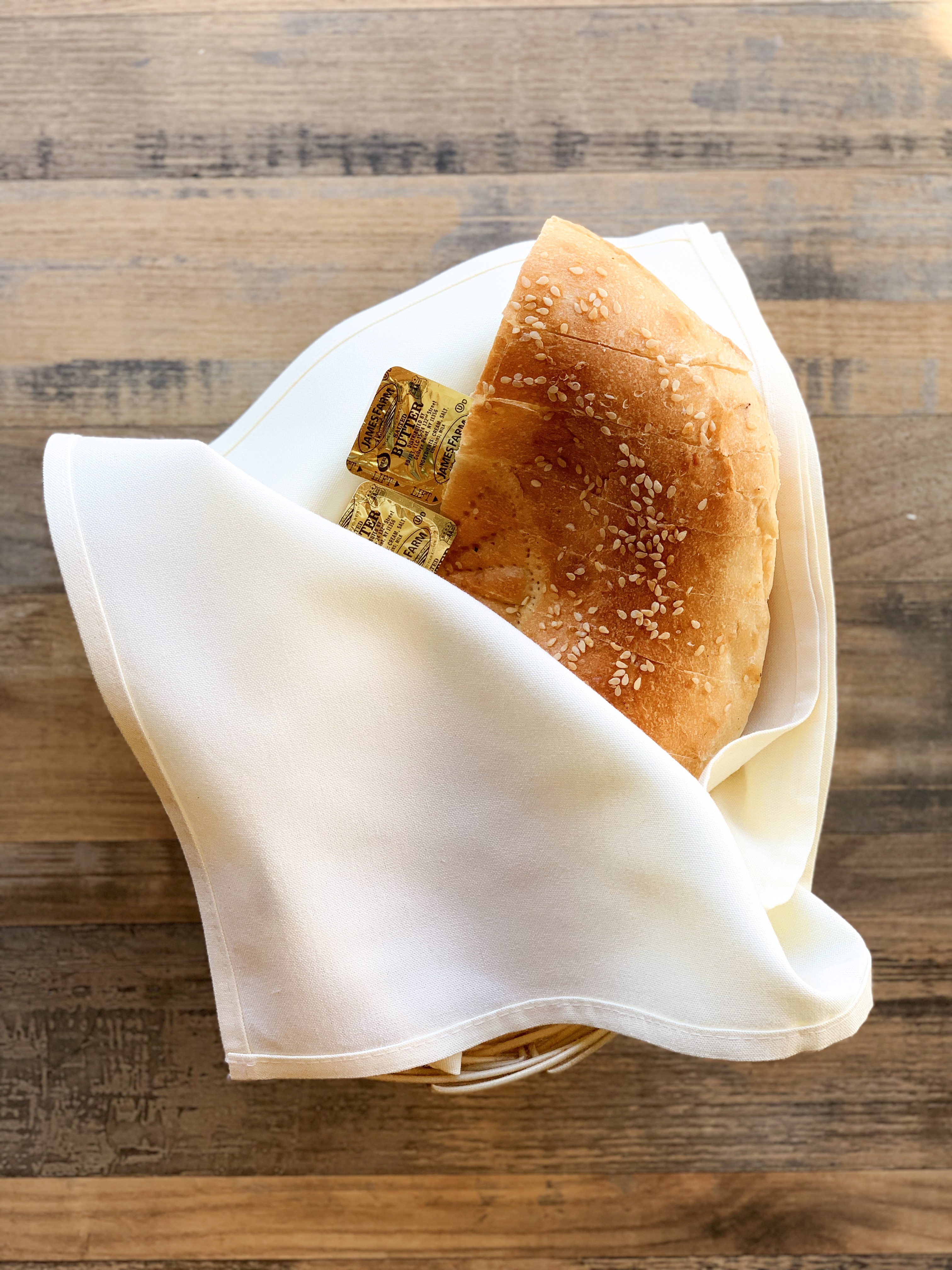 Order Turkish Style Bread with Butter food online from Cafe Gallery store, Brooklyn on bringmethat.com