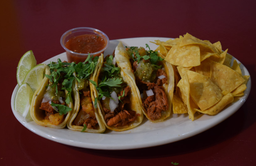 Order 4 Authentic Tacos food online from Tacos And Wings store, Lyndhurst on bringmethat.com