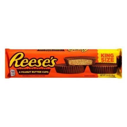 Order Reese's King Size Peanut Butter Cups (2.8 oz) food online from 7-Eleven By Reef store, Marietta on bringmethat.com