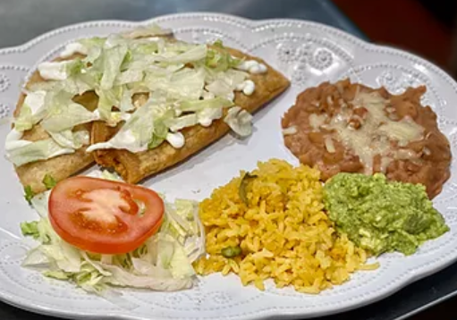 Order 2 Pieces Fried Quesadilla food online from Sweets N Eats store, Rockford on bringmethat.com