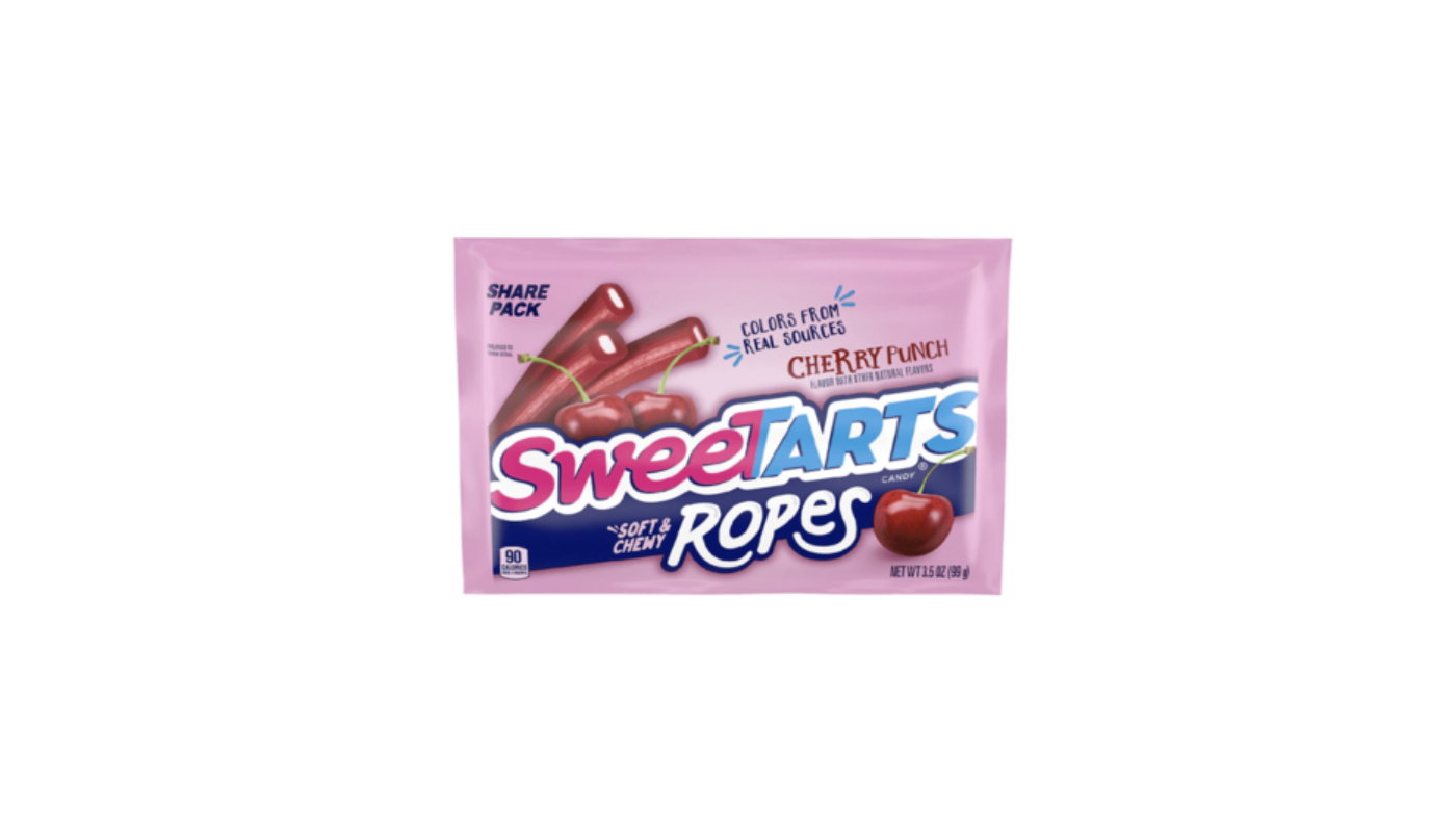 Order Sweetarts Cherry Punch Chewy Ropes food online from Luv Mart store, Santa Cruz on bringmethat.com